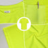TCCFCCT Hi Vis Shirts for Men, Class 3 Short Sleeve Pocket Reflective Work Shirts, Durable & Breathable, DCNF-Yellow XXL