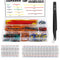 560Pcs Breadboard and Jumper Wire Kit, PCB Circuit Board Assortment with Tweezers and Plastic Box