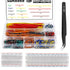 560Pcs Breadboard and Jumper Wire Kit, PCB Circuit Board Assortment with Tweezers and Plastic Box
