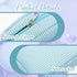 Yuomeaz Pad Bags for Period, Portable Cute Women Sanitary Napkin Storage Bag & Pad Pouches, Blue Striped Feminine Care