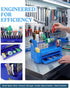 Multifunctional Repair Tool Organizer - ABS Storage Rack with DrawerScrewdriver Slots & Side Compartments