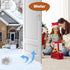 YOUSHARES White Door Seal Draught Excluder, 2" Width x 39" Length Weather Stripping for Soundproofing and Warmth