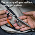 KeyUnity KP05SW Bolt Action Pen with Clip, Titanium Alloy EDC Pocket Pen, Retractable Metal Ballpoint Pen for Everyday