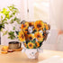 Tecculi 3D 7.5inches Greeting Cards Pop Up Cards Small Paper Flower Bouquet Gifts for Women Mom Wife Birthday