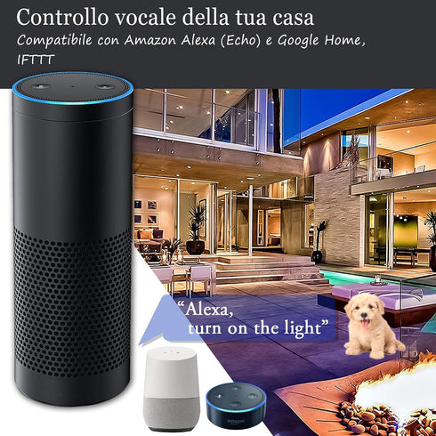 2 120V 1 Jinvoo WiFi Wall Light Touch Panel Switch, Way, Remote Control by Smart Phone,No Hub Required, Compatible