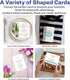 Printable Postcards Avery, 4.25" x 5.5", Ivory, 100 Blank Postcards for Laser and Inkjet Printers (5919)