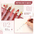 Janmini 9 Pcs Ballpoint Pens Set, Metal Crystal Diamond Glitter Pens for Journaling, Black Ink