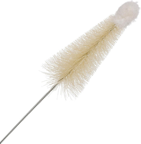 REDECKER Pig Bristle and Wool Tip Bottle Cleaning Brush Set, Made in Germany, Set of 5, Various Sizes