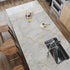 VaryPaper 15.7"x78.7" Glossy Marble Contact Paper, Waterproof Peel and Stick Wallpaper for Kitchen Cabinets
