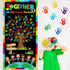 71 35 Inch 4 x Diversity Door Cover DIY Colorful Handprint Craft with PCS Large Ink Pads We Can Change The World