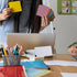 Clear Index Card Storage Holder, Acrylic Small Cards Display Rack for Desk, Fits 3" x 5" Cards