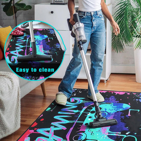 Wruzbxcn 48"X 60" Gaming Chair Mat for Hardwood Floor Office Chair Rug for Game Rolling Chairs Computer Desk Non-Slip