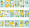 Geyee 36 Pieces Mini Notebooks, Lemon Pocket Notepads, Small Motivational Journals for Office School Travel Supplies
