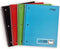 Spiral Notebooks, 1 Subject, 100 Sheets, Wide-Ruled, Thick Paper Resists Ink Bleed-Through, 4-Pack