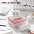PM290C 54mmx3.2m 3 Genuine Self-Adhesive Thermal Printer Stickers, Compatible with Mini Sticker Printer, Black on