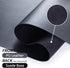 Leather Desk Pad, Non-Slip Desk Protector Mat, Waterproof Desk Blotter for Home Office - Black (31.5×15.7 Inches)