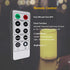 2 Pack Set 3 8 Outdoor Flameless Pillar Candles with Remote and Timer Waterproof Battery Operated Electric LED Candle