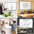 MaxGear Magnetic Dry Erase White Board - 36 X 24 Inches Double Sided Wall-Mounted for School and Office
