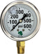 Zenport LPG600 Zen-Tek Glycerin Liquid Filled Pressure Gauge, 600 PSI