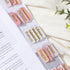 Hudinsun 75 Pink Bible Tabs for Women and Men Study Bible(Gold Foil Stamped Lettering), Tabs, Laminated Bible Index
