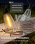 Dimmable 50FT 18+1 ST38 Bulbs Outdoor String Lights Waterproof with Remote, Shatterproof Edison LED Hanging Outside