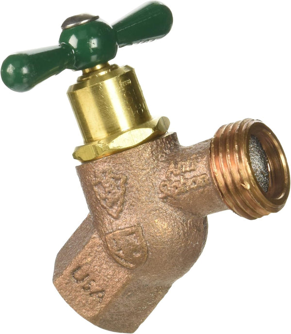 ARROWHEAD BRASS & PLUMBING 263LF 1/2" Female Iron Pipe x 3/4" Hose Connection