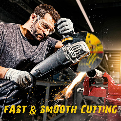 3 Inch Diamond Cutting Wheel for Metal, 2 Pcs Carbide Cut Off Wheels with 3/8" Arbor Hole, 100x Longer Life