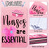 Zonon 48 Pcs Nurse Notepads, Mini Nursing Motivational Note Pads, Christmas Nurse Appreciation Gifts for Office Supplies