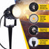 10W,120V (2 Packs) Outdoor Landscape Lighting AC,Warm White Waterproof LED Landscape Lights for Yard,Patio,Lawn, Wall