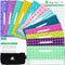Clever Fox Cash Envelopes for Budgeting System - Tear and Water Resistant, Includes Carry Pouch & 12 Budget Sheets
