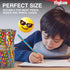 Emoticon Pencils - 72 Pack - Fun & Vibrant Writing Tools with Erasers, Assorted Emote Designs for Parties