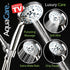 8-mode Nozzles, 6 AquaCare High Pressure Handheld Shower Head - Anti-clog Built-in Power Wash to Clean Tub, Tile