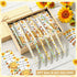 AmazingSpark 24 Set 0.7mm Sunflower Party Favors Retractable Sunflower Pencils Funny Mechanical Pencils with Positive