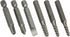 Powerbuilt 7 Pc. Mini Impact Driver & Extractor Set - Hand Tools, Bit Drivers & Bits, Multi-In-One (647767)
