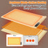 24x14.5 Inch 6 Settings Food Warming Mat Mat for Food,Electric Warming Tray with Temp & Timer, Auto Shut-Off, Portable