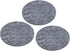 PATIKIL 3.9" Diameter Adhesive Non-Slip Backed Felt, 3 Pcs 5mm Thickness Round