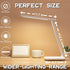 Dimmable LED Desk Lamp with USB Charger, 3 Lighting Modes, Eye Protection, Desk Accessories for Home Office Gift