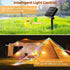 Galavasen 2 Pack 112Ft 300LED 8 Solar Fairy Lights Outdoor Waterproof, Color Changing Solar Powered String Lights Modes