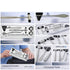 artlab Set-Reflex Hammer Set, Hammer,Taylor Hammer,Diagnostic (Set 7 -Neurological Percussion Instrument Includes