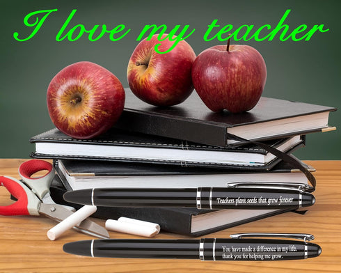 Personalized Engraved Pens for Teacher Appreciation Gifts, Perfect for Men and Women