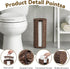3 GRANNY SAYS Toilet Paper Storage Basket with Lid, Toilet Paper Holder Stand, Waterproof Organizer for Bathroom