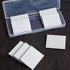 Zonon 8 Pieces Self-Adhesive Door Corner Seals - Weather Stripping Draft Stopper Foam for Noise Isolation (White)