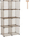 C&AHOME Wire Cube Storage, 8 - Cube Organizer Metal C Grids, Modular