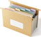 Wheat Straw Expanding Hanging File Folders, 1.2" Accordion Pockets, Large Capacity Letter Size, 100% BPA Free