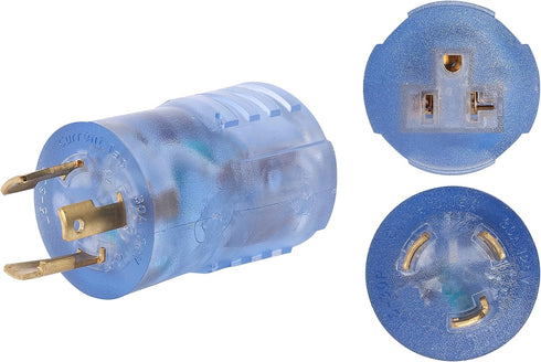 ONETAK NEMA L5-30P to 5-15R 5-20R Compact 120V 30 Amp Twist Lock Male Plug to 120V 20 Amp Female Receptacle
