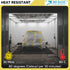 Yellow Painters Tape for Car Paint - Assorted Size Multi Pack 44 Yard - No Residue Automotive Masking Tape, Heat