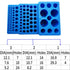 Multifunctional Test Tube Rack, Vial Rack for 0.2ml-50ml Test Tubes, Trapezoidal Design