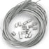 200 Pcs Aluminum Crimping Loop Sleeve 1/16", Cable Ferrule Wire Rope Sleeves for Loop Sleeve (200 Pcs)