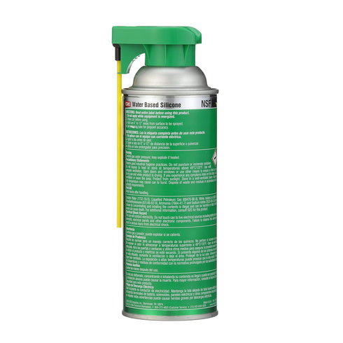 03035 13 Oz, 2-Way CRC Water Based Silicone Wt Heavy Duty Silicone Lubricant w/Perma-Lock Integrated Actuator