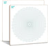 SCRIBBLEDO Circular Grid 12"x12" Large Graph Dry Erase Board, Double-Sided White Board for Home, School, Classroom